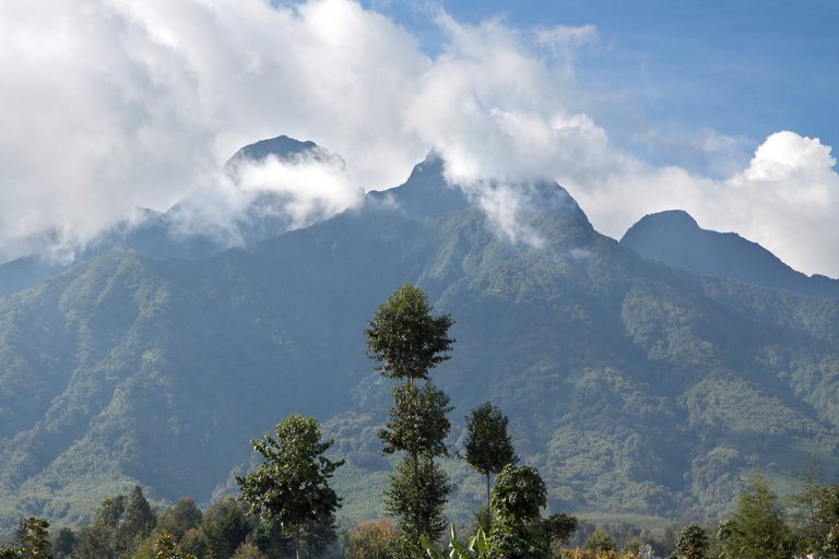 Mount Sabinyo volcano Rwanda SS