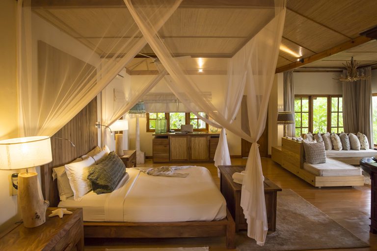 Denis Island Bedroom Beach Villa