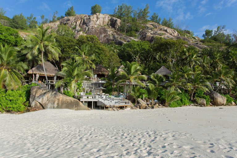 North Island view of property from beach