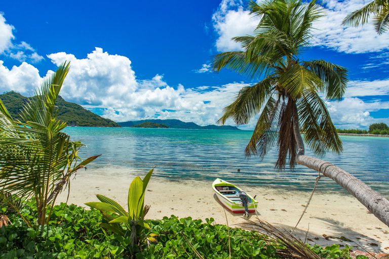 Praslin Island Beach Boat SS
