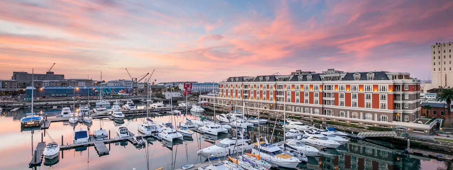 Cape Grace Exterior Pink marina