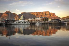 Cape Grace Exterior Table Mountain Backdrop