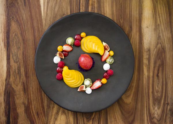 Colourful dessert food Grootbos