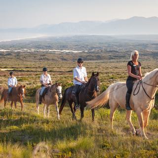 Gootbos horseriding group on reserve