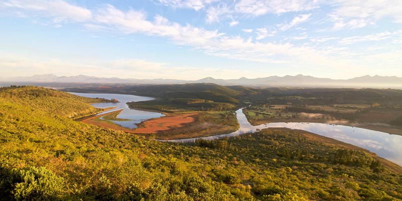 Estuary view from Kambaku at Sea Garden Route