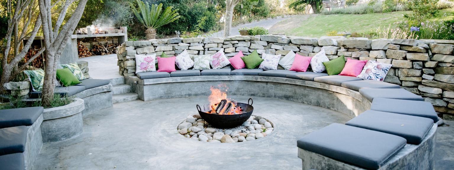 Kanonkop House Boma Fire Pit