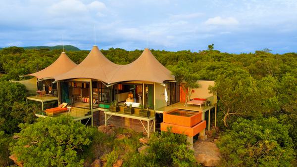 Lepogo Noka Camp Aerial View