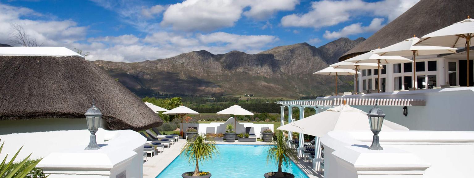 Mont Rochelle Pool and Terrace