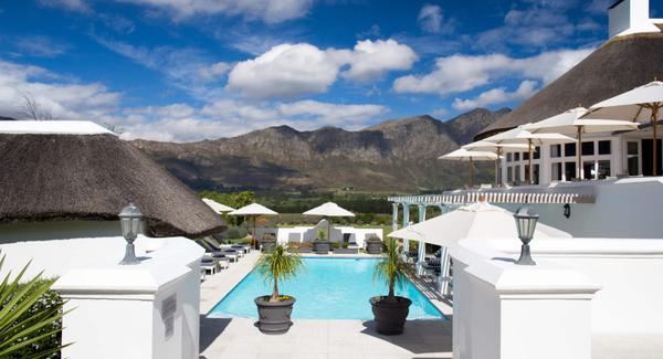 Mont Rochelle Pool and Terrace