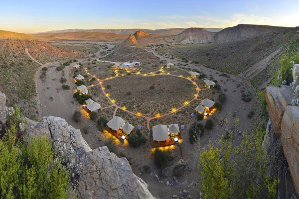 Sanbona Dwyka Tented Lodge Aerial