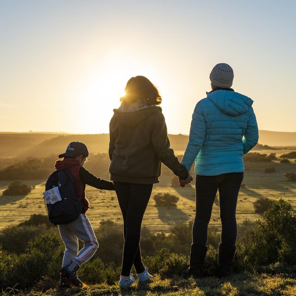 Shamwari Family sunset SQUARE