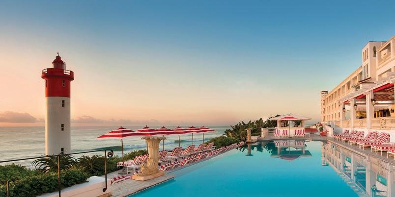 Lighthouse pool deck Oyster Box KZN
