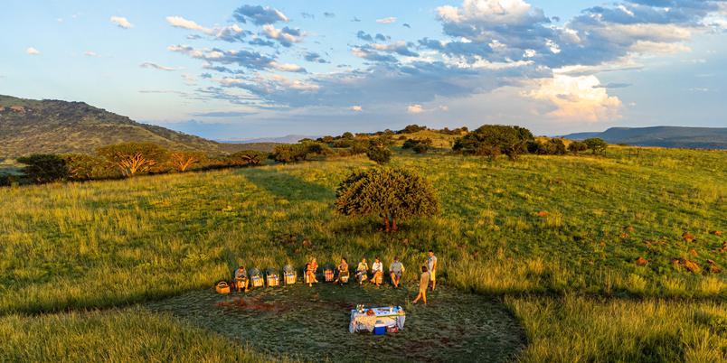 Sundowners at Spionkop Three Tree Hill KZN