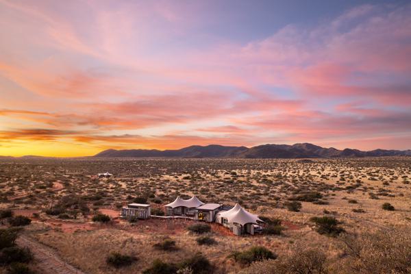 Loapi Aerial View at Sunset
