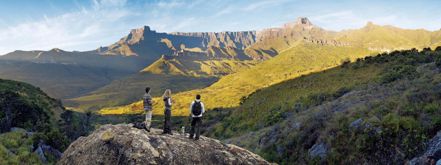 Drakensberg Panoramic View SAT