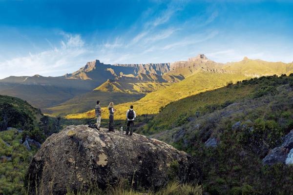 Drakensberg Panoramic View SAT