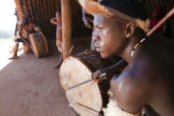 Drummer Phezulu Safari Park Valley of a Thousand Hills KZN SAT