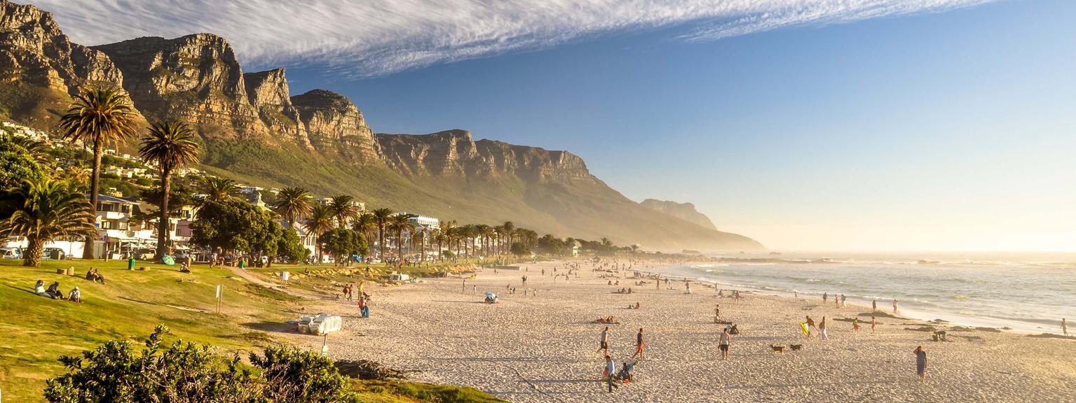 Camps Bay Beach and Twelve Apostles
