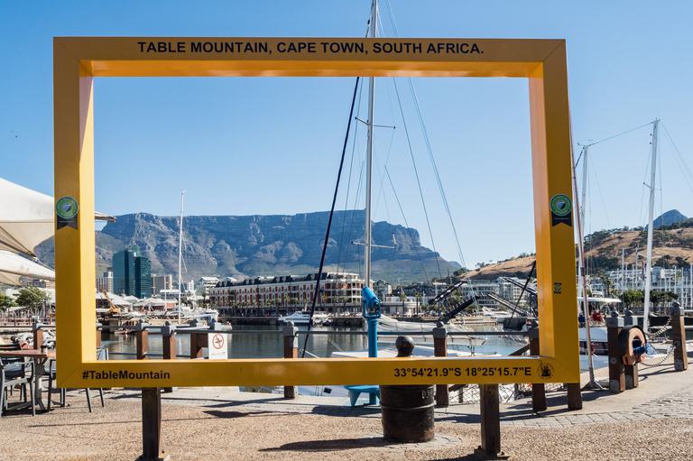 Cape Town Photo Frame at Waterfront