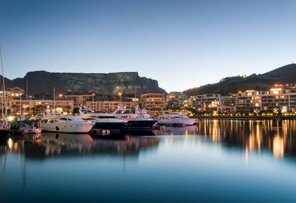 Cape Town VA waterfront at night
