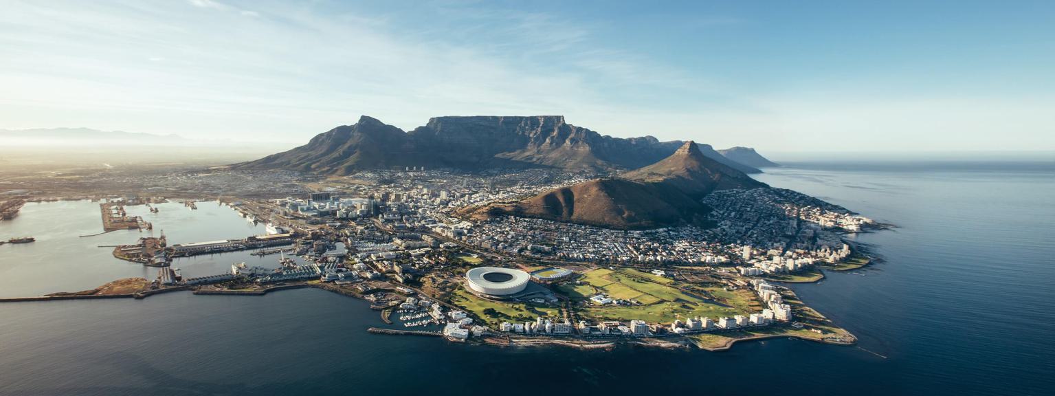 Cape Town from the air