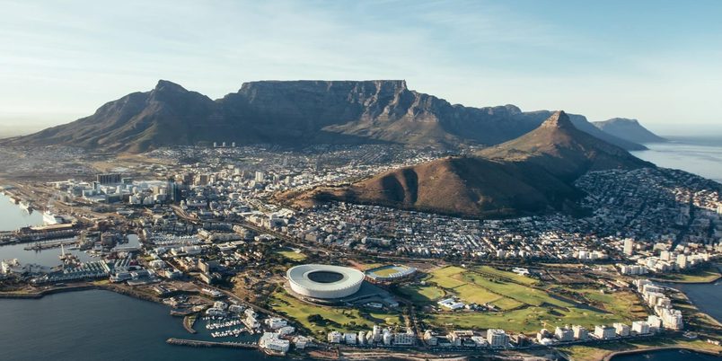 Cape Town from the air