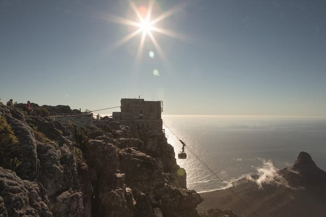 Table Mountain Cable Car and Station SAT