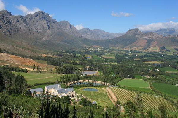 Franschhoek Valley Cape Winelands