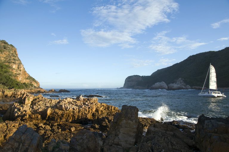 Boat Knysna Heads Knysna Garden Route SAT