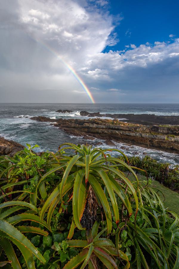 Rainbow over Robberg Nature Reserve SAT