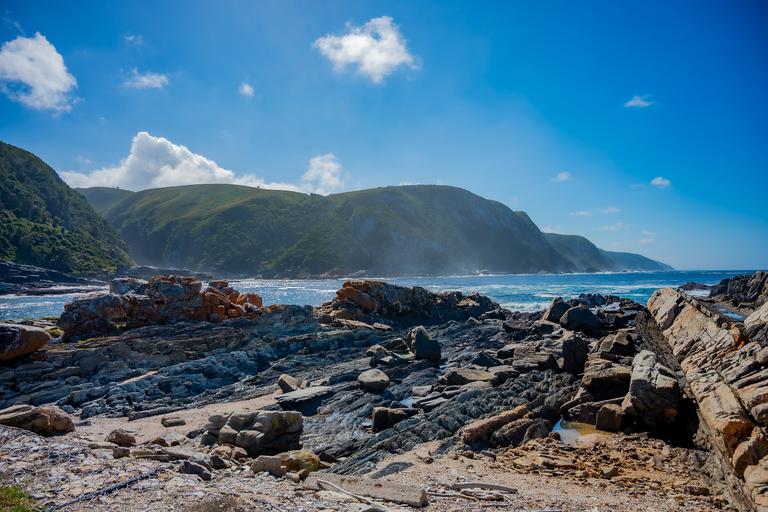 Scenic View of Storms River Mouth Tsitsikamma SAT