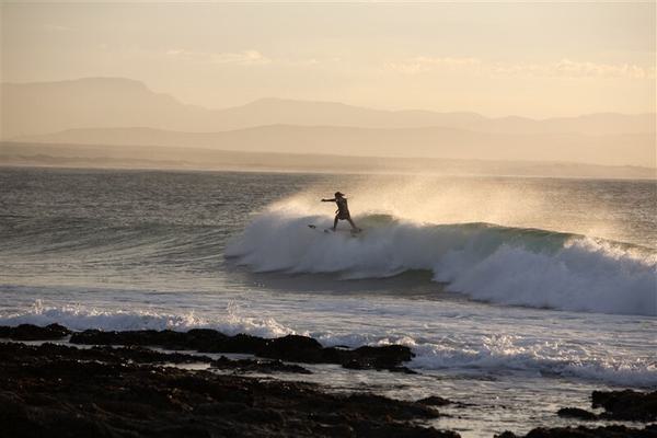 Surfer Jeffreys Bay Eastern Cape SAT