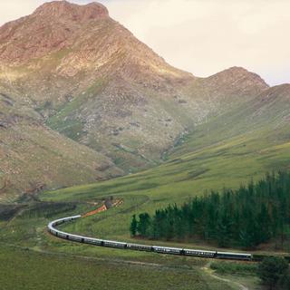 Rovos Rail travelling through Oudtshoorn