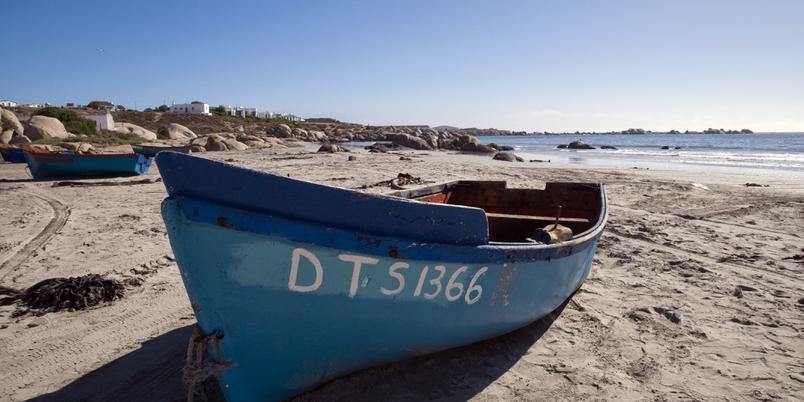 Blue Fishing boats Paternoster SAT