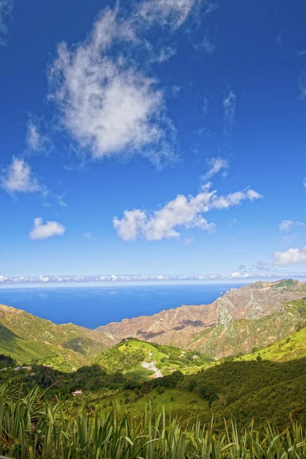 St Helena Landscape land and sea portrait