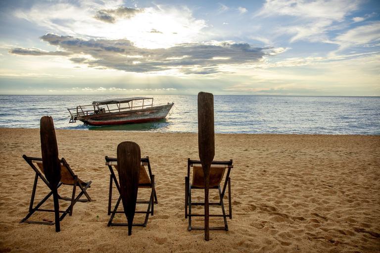 Beach at Greystoke Mahale