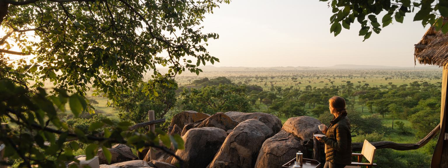 Serengeti Pioneer Camp Views from the Veranda
