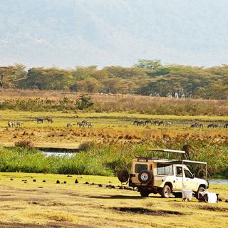 Ngorongoro crater lunch The Manor at Ngorongoro