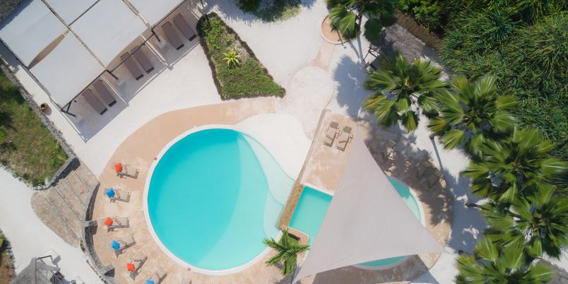Zanzibar Pearl Pool overhead