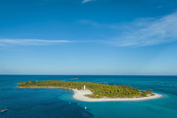 Fanjove Private Island Aerial View