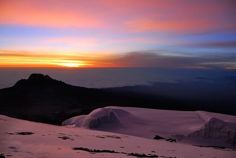 Sunrise At Mt Kilimanjaro BS