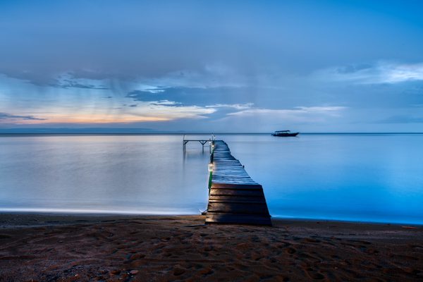 Mahale lake pier