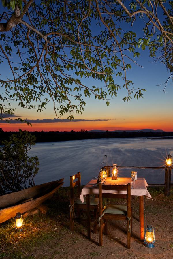 Candelight romantic dining by rufiji river Nyerere