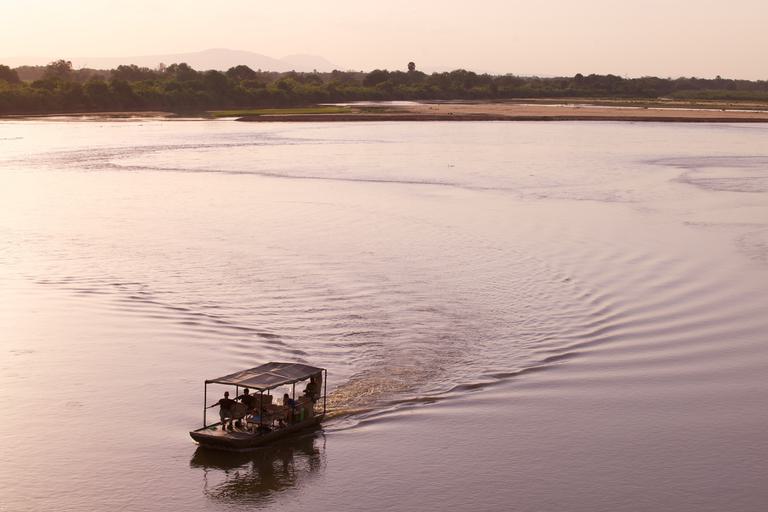 Rufiji River Camp boating