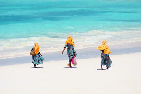Zanzibar local Women Beach SS