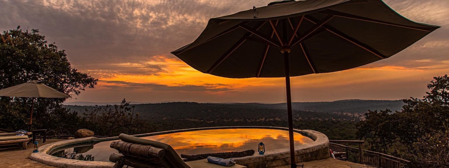 Mihingo Lodge Pool Area