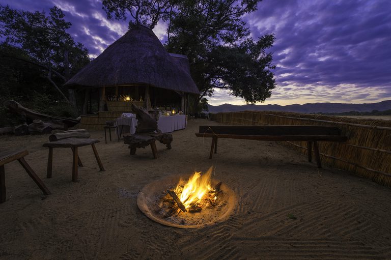 Chamilandu Bush Camp Firepit