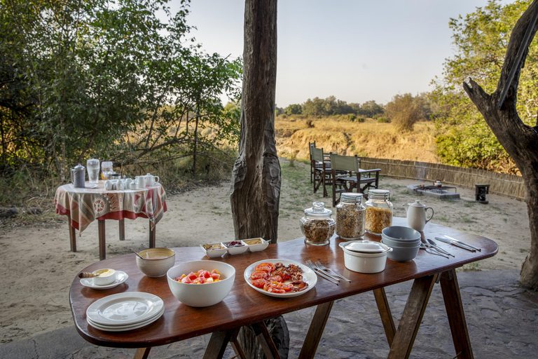 Chikoko Tree Camp Outdoor Breakfast