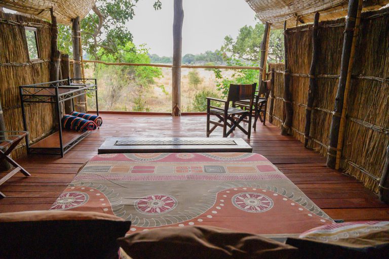 Chikoko Tree Camp bedroom view