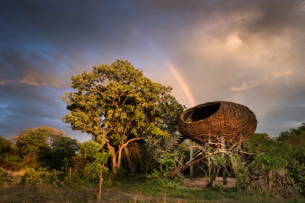 Chisa Busanga Nest Exterior rainbow